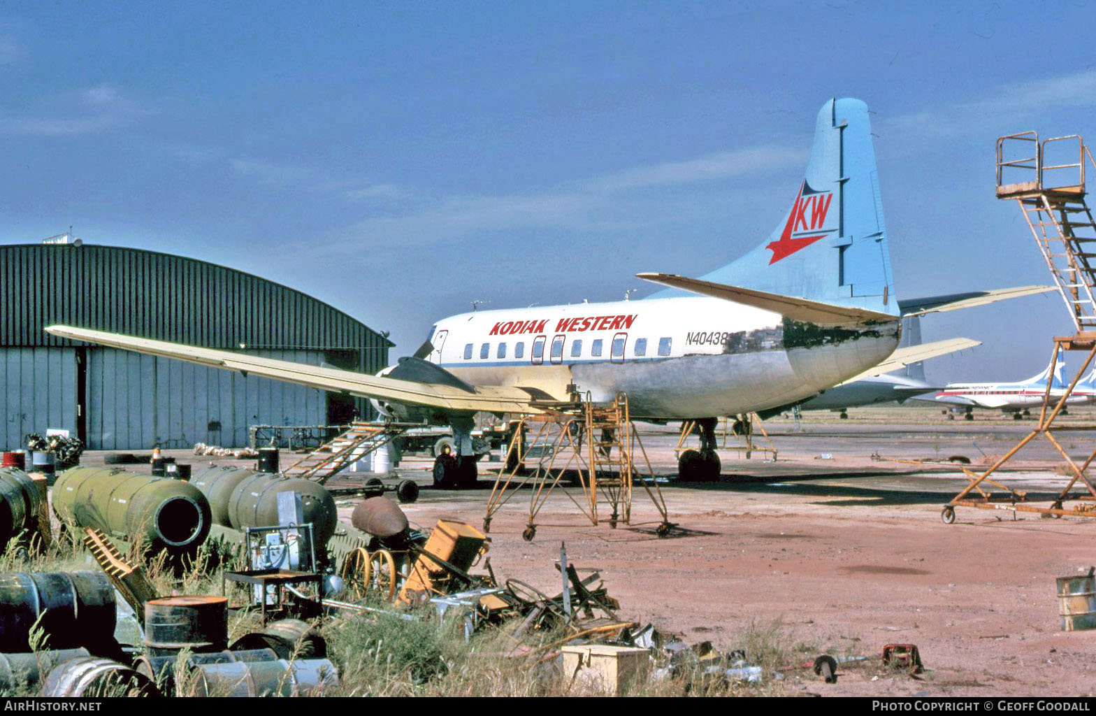 Aircraft Photo of N40438 | Martin 404 | Kodiak Western Alaska Airlines | AirHistory.net #252772