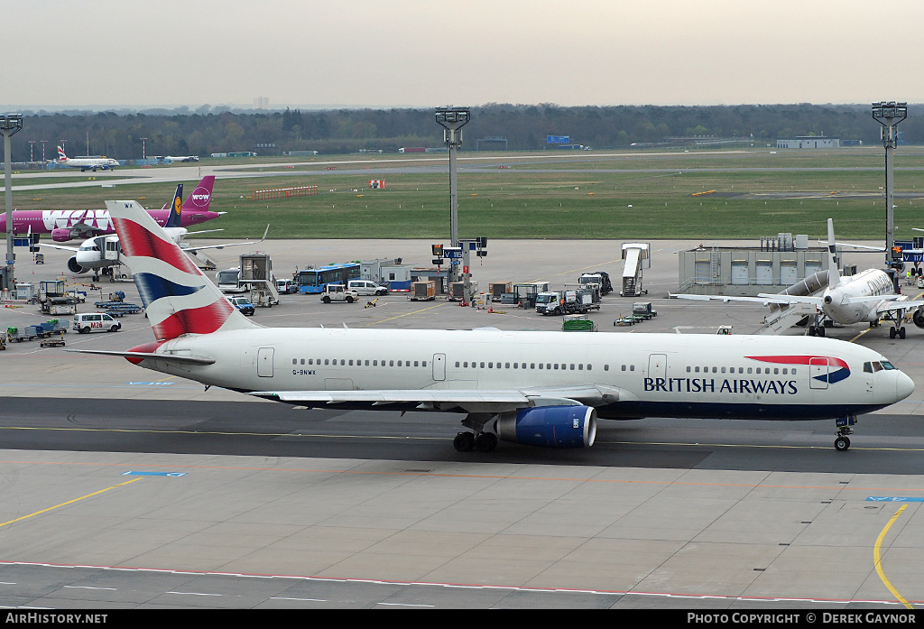 Aircraft Photo of G-BNWX | Boeing 767-336/ER | British Airways | AirHistory.net #252784