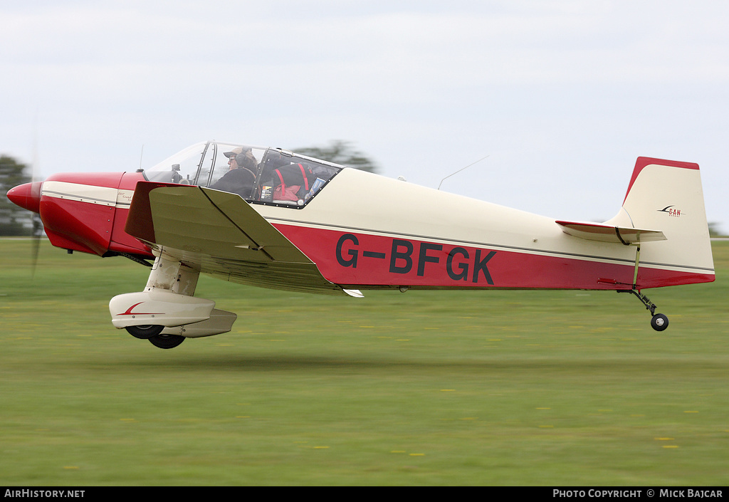 Aircraft Photo of G-BFGK | SAN Jodel D-117 | AirHistory.net #252787