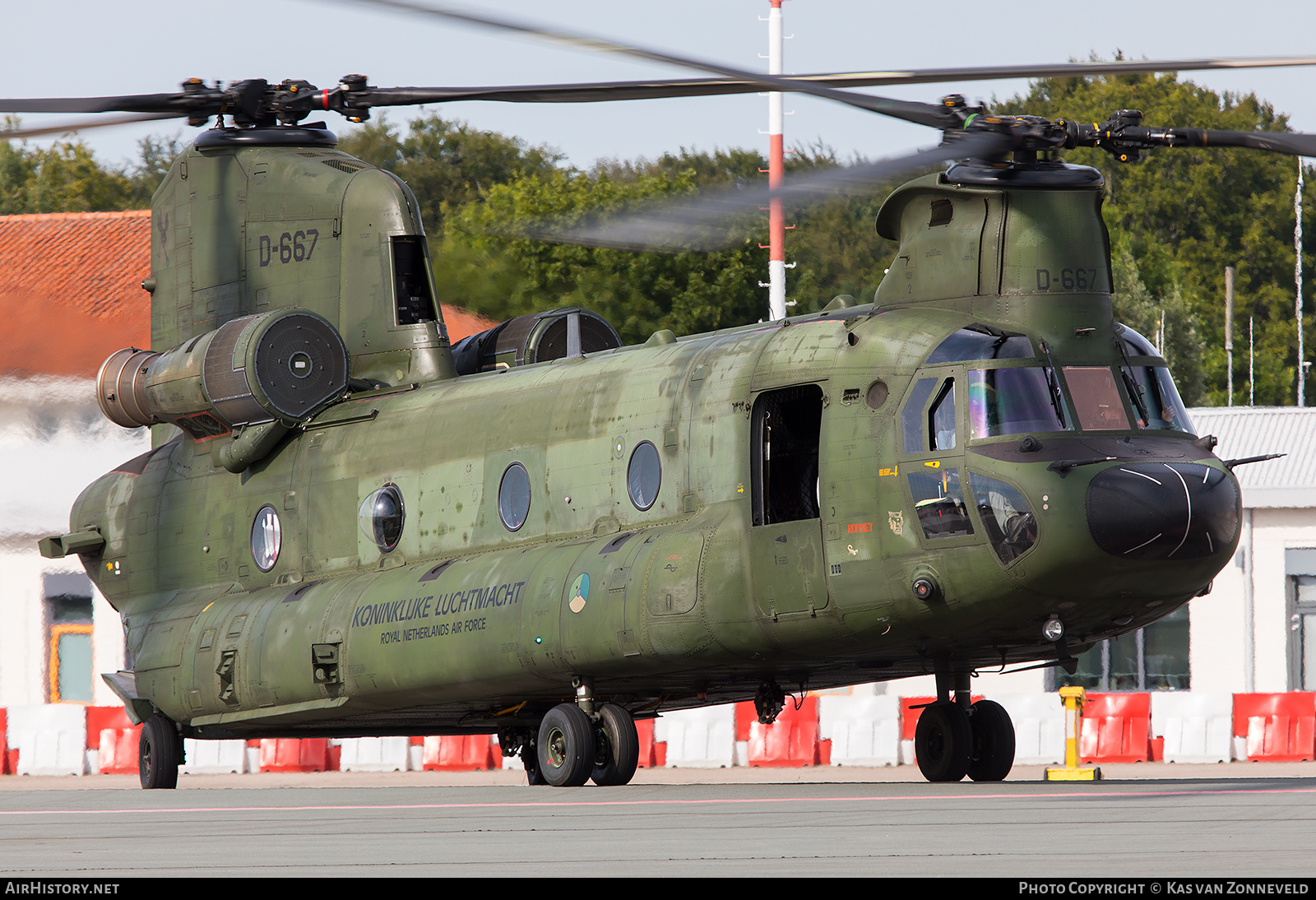 Aircraft Photo of D-667 | Boeing CH-47D Chinook (414) | Netherlands - Air Force | AirHistory.net #252791