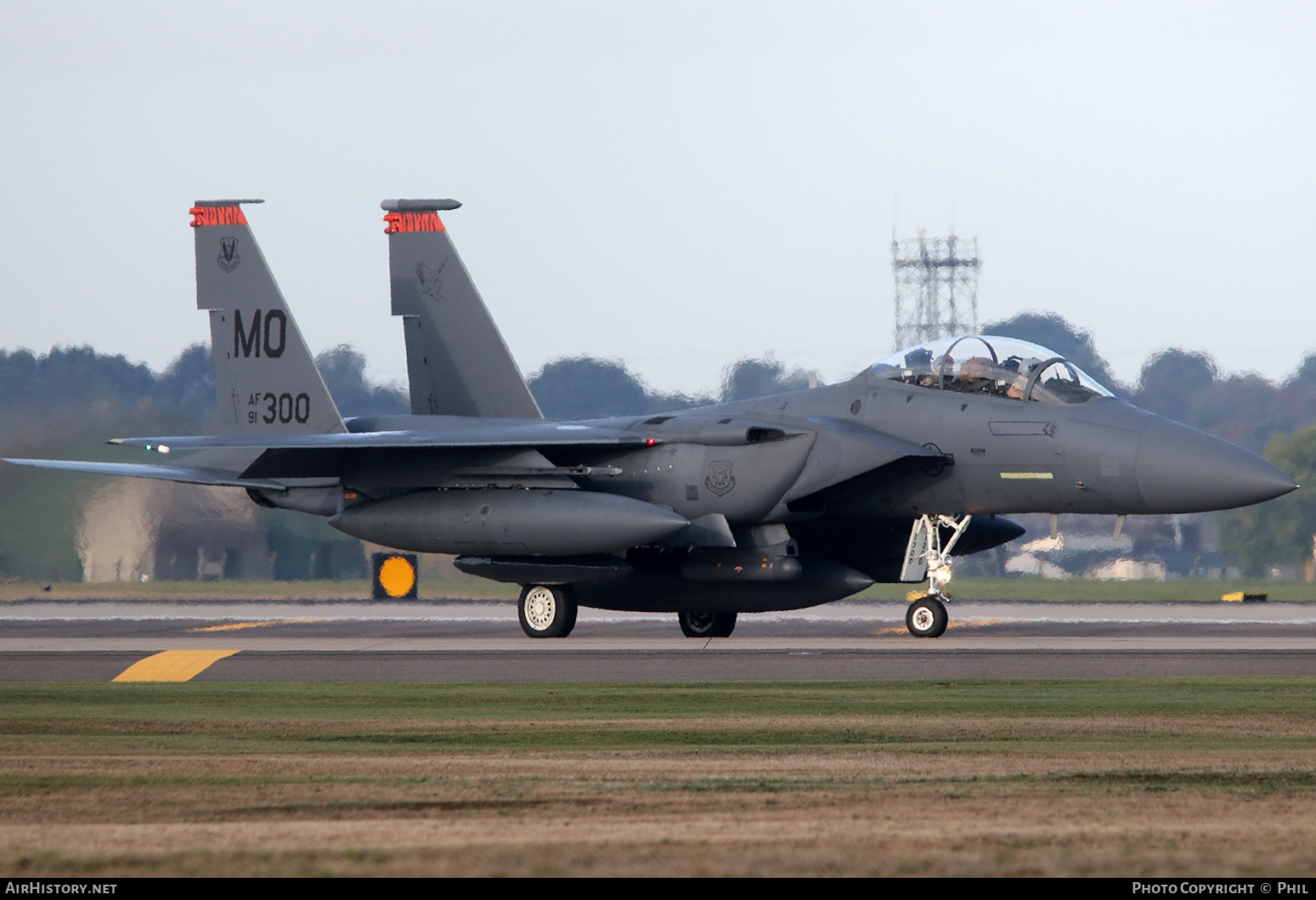 Aircraft Photo of 91-0300 / AF91-0300 | McDonnell Douglas F-15E Strike Eagle | USA - Air Force | AirHistory.net #252793