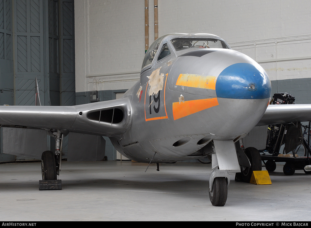 Aircraft Photo of WZ590 | De Havilland D.H. 115 Vampire T11 | UK - Air Force | AirHistory.net #252796