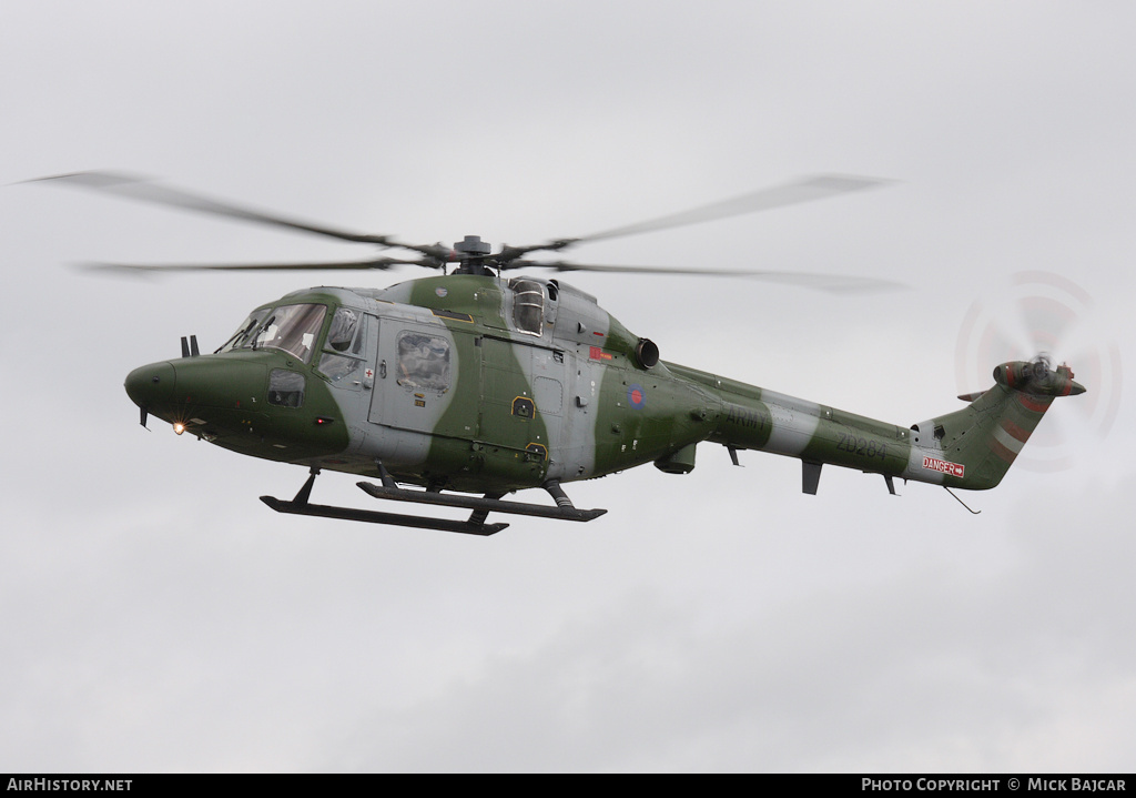 Aircraft Photo of ZD284 | Westland WG-13 Lynx AH7 | UK - Army | AirHistory.net #252798