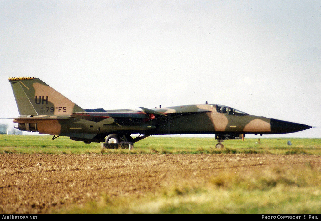 Aircraft Photo of 68-0079 / AF68-079FS | General Dynamics F-111E Aardvark | USA - Air Force | AirHistory.net #252806