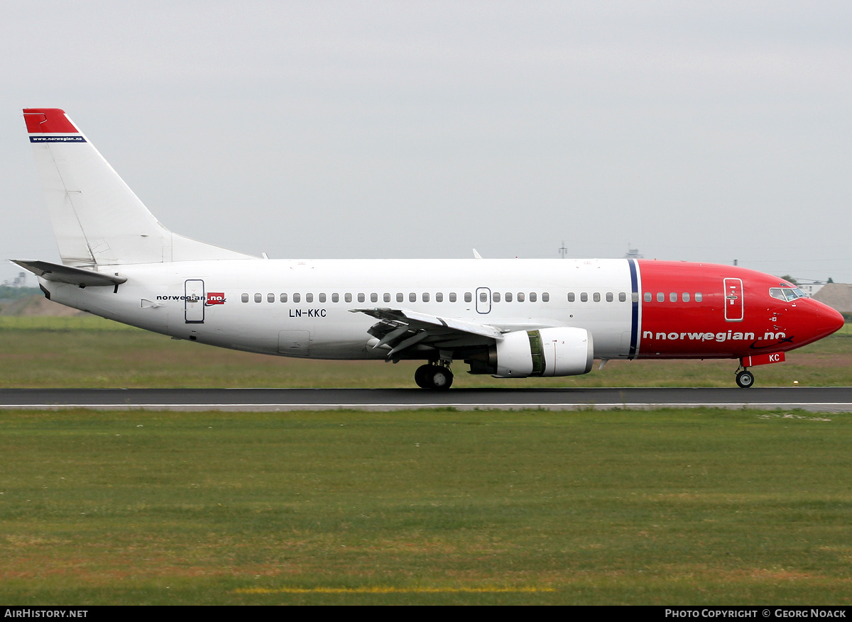 Aircraft Photo of LN-KKC | Boeing 737-3Y5 | Norwegian | AirHistory.net #252814