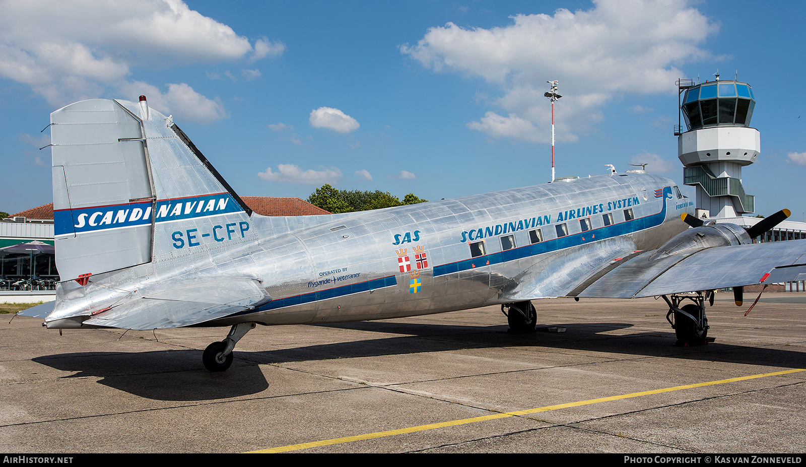 Aircraft Photo of SE-CFP | Douglas C-47A Skytrain | Flygande Veteraner | Scandinavian Airlines System - SAS | AirHistory.net #252818