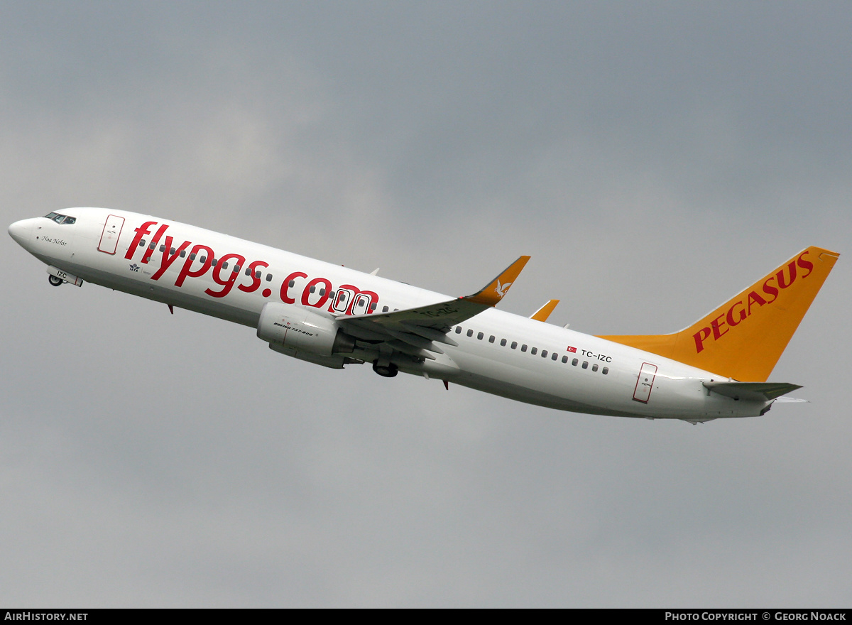 Aircraft Photo of TC-IZC | Boeing 737-86J | Pegasus Airlines | AirHistory.net #252837