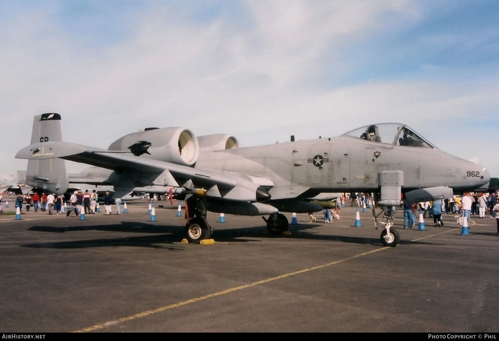 Aircraft Photo of 81-0962 / AF81-962 | Fairchild A-10A Thunderbolt II | USA - Air Force | AirHistory.net #252858