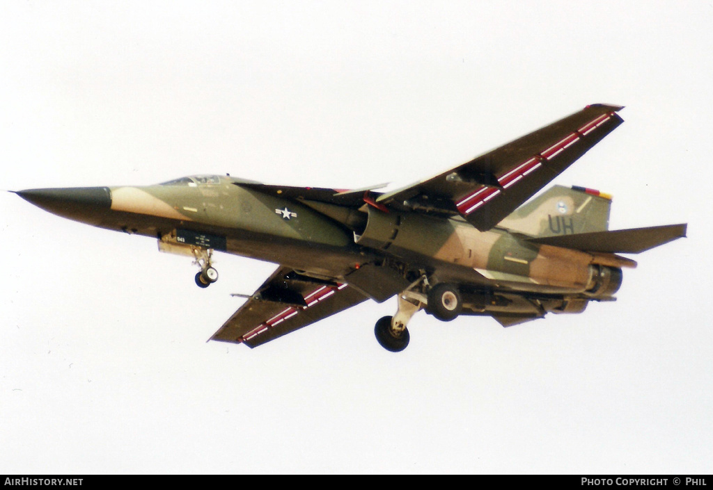 Aircraft Photo of 68-0043 / AF68-043 | General Dynamics F-111E Aardvark | USA - Air Force | AirHistory.net #252865