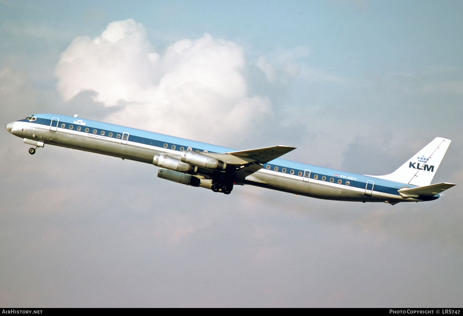 Aircraft Photo of PH-DEH | McDonnell Douglas DC-8-63 | KLM - Royal Dutch Airlines | AirHistory.net #252870