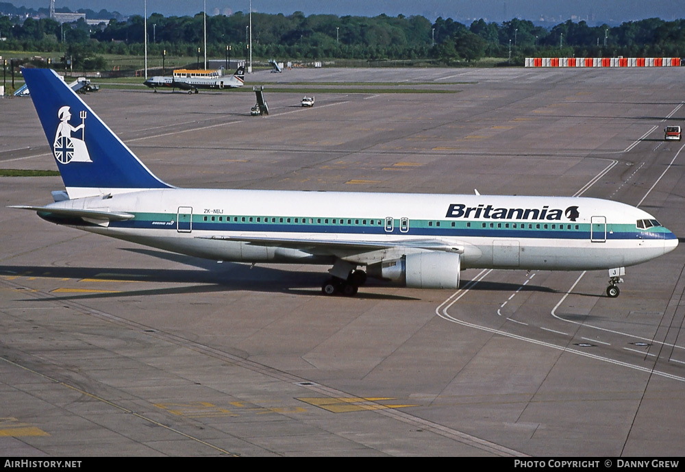 Aircraft Photo of ZK-NBJ | Boeing 767-204(ER) | Britannia Airways | AirHistory.net #252878
