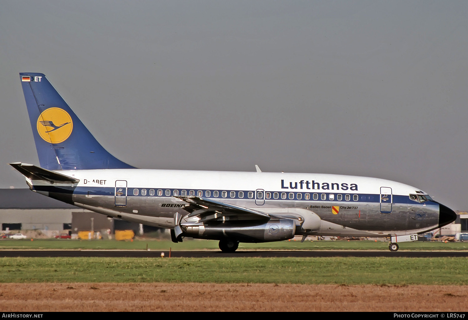 Aircraft Photo of D-ABET | Boeing 737-130 | Lufthansa | AirHistory.net #252884