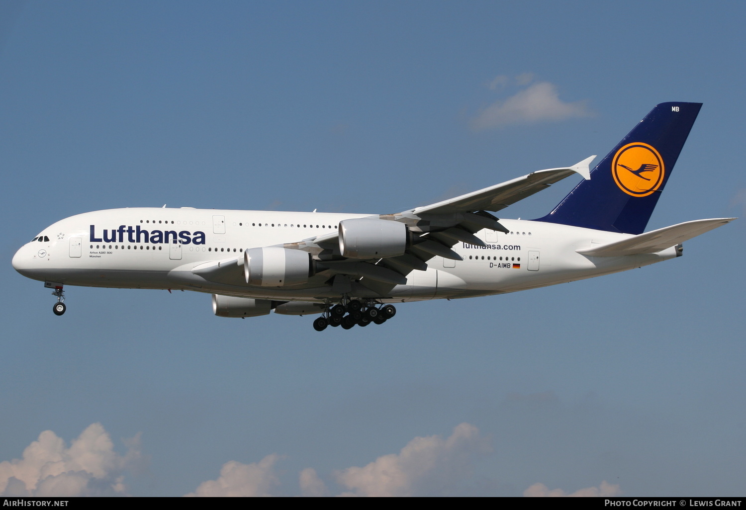 Aircraft Photo of D-AIMB | Airbus A380-841 | Lufthansa | AirHistory.net #252885