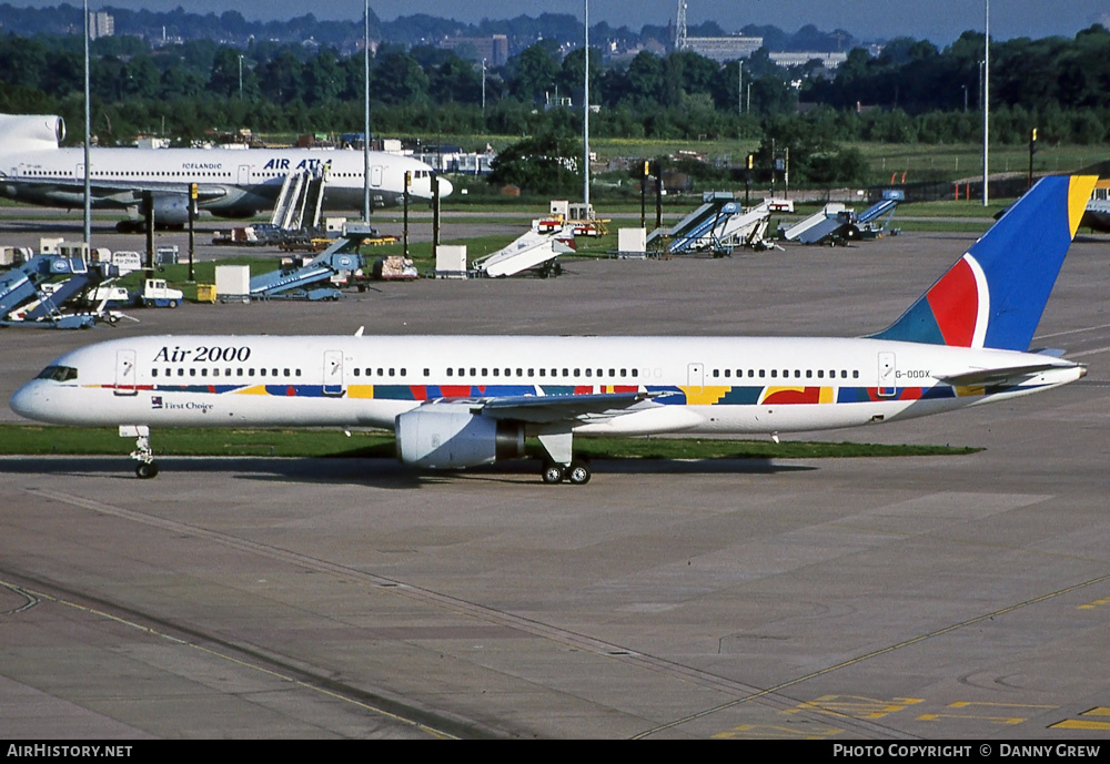 Aircraft Photo of G-OOOX | Boeing 757-2Y0 | Air 2000 | AirHistory.net #252892