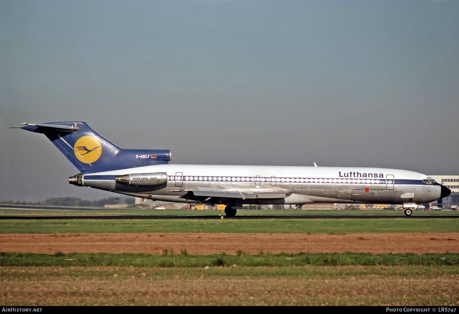Aircraft Photo of D-ABLI | Boeing 727-230/Adv | Lufthansa | AirHistory.net #252896