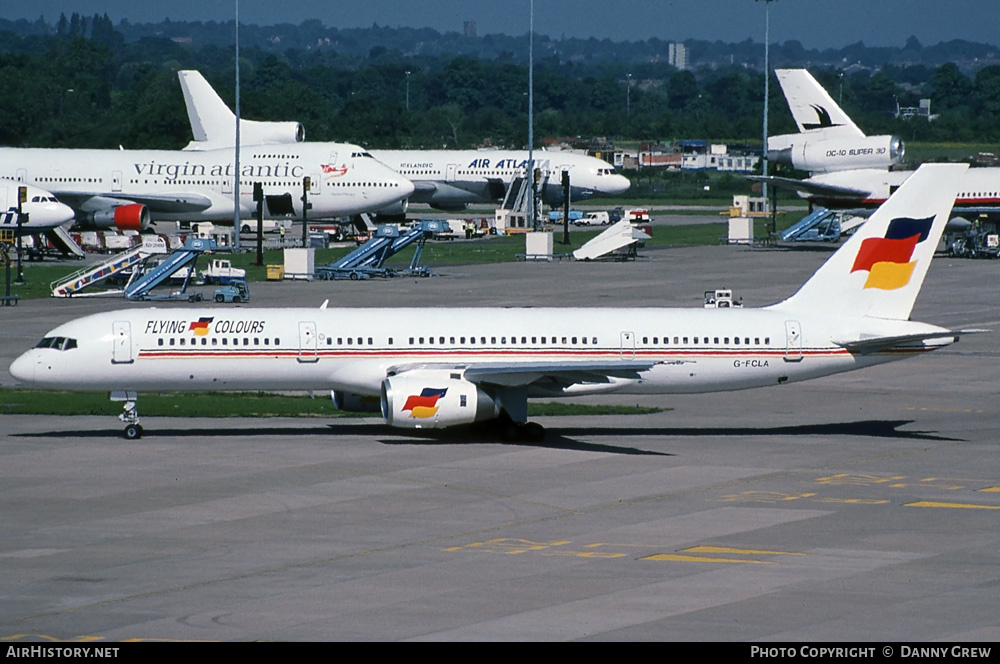 Aircraft Photo of G-FCLA | Boeing 757-28A | Flying Colours Airlines | AirHistory.net #252904