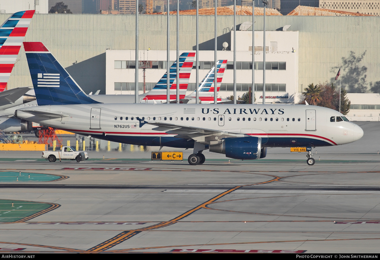 Aircraft Photo of N762US | Airbus A319-112 | US Airways | AirHistory.net #252905