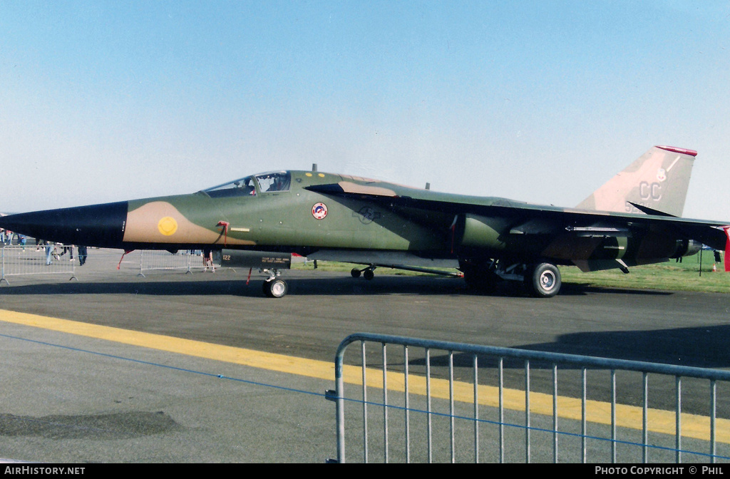 Aircraft Photo of 68-0122 / AF68-122 | General Dynamics F-111D Aardvark | USA - Air Force | AirHistory.net #252909