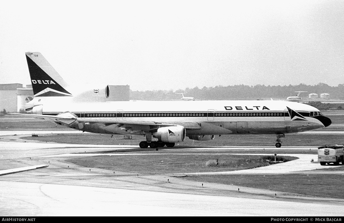 Aircraft Photo of N708DA | Lockheed L-1011-385-1 TriStar 1 | Delta Air Lines | AirHistory.net #252912