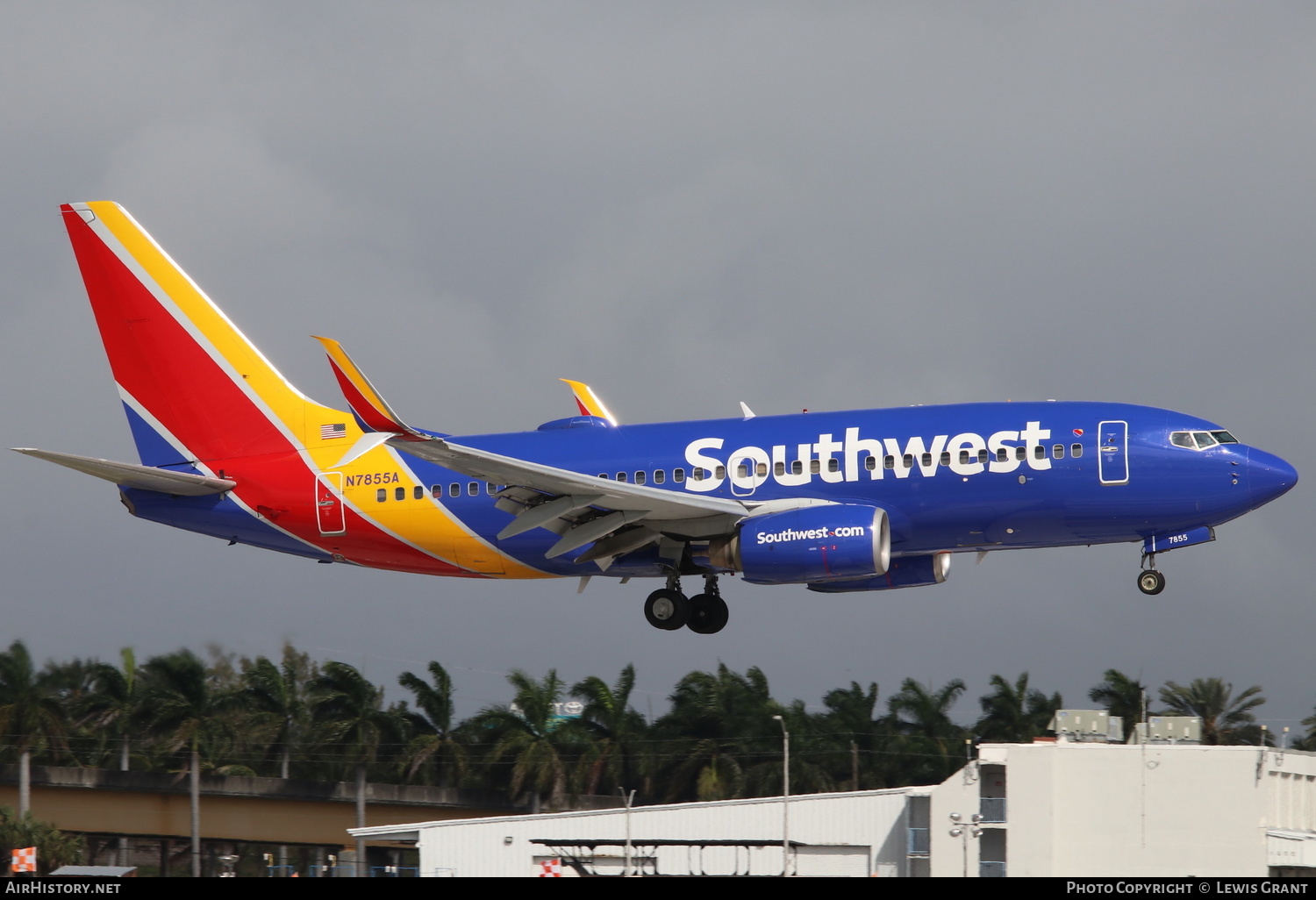 Aircraft Photo of N7855A | Boeing 737-79P | Southwest Airlines | AirHistory.net #252919