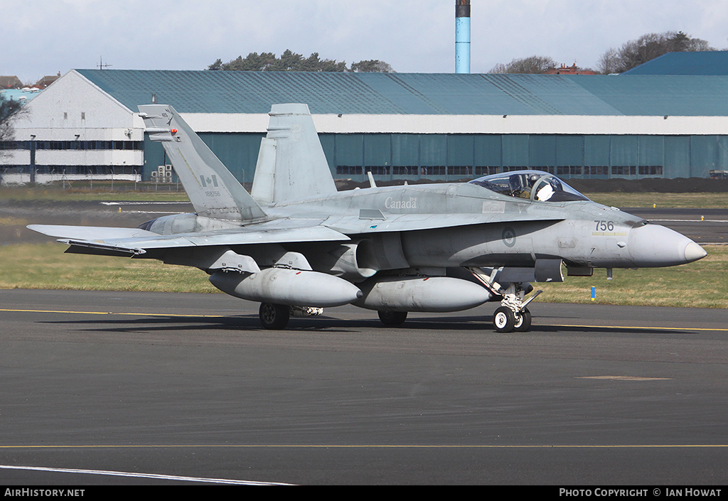 Aircraft Photo of 188756 | McDonnell Douglas CF-188 Hornet | Canada - Air Force | AirHistory.net #252920
