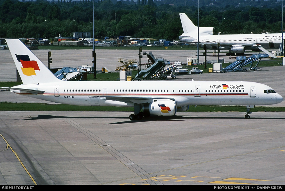 Aircraft Photo of G-FCLD | Boeing 757-25F | Flying Colours Airlines | AirHistory.net #252922