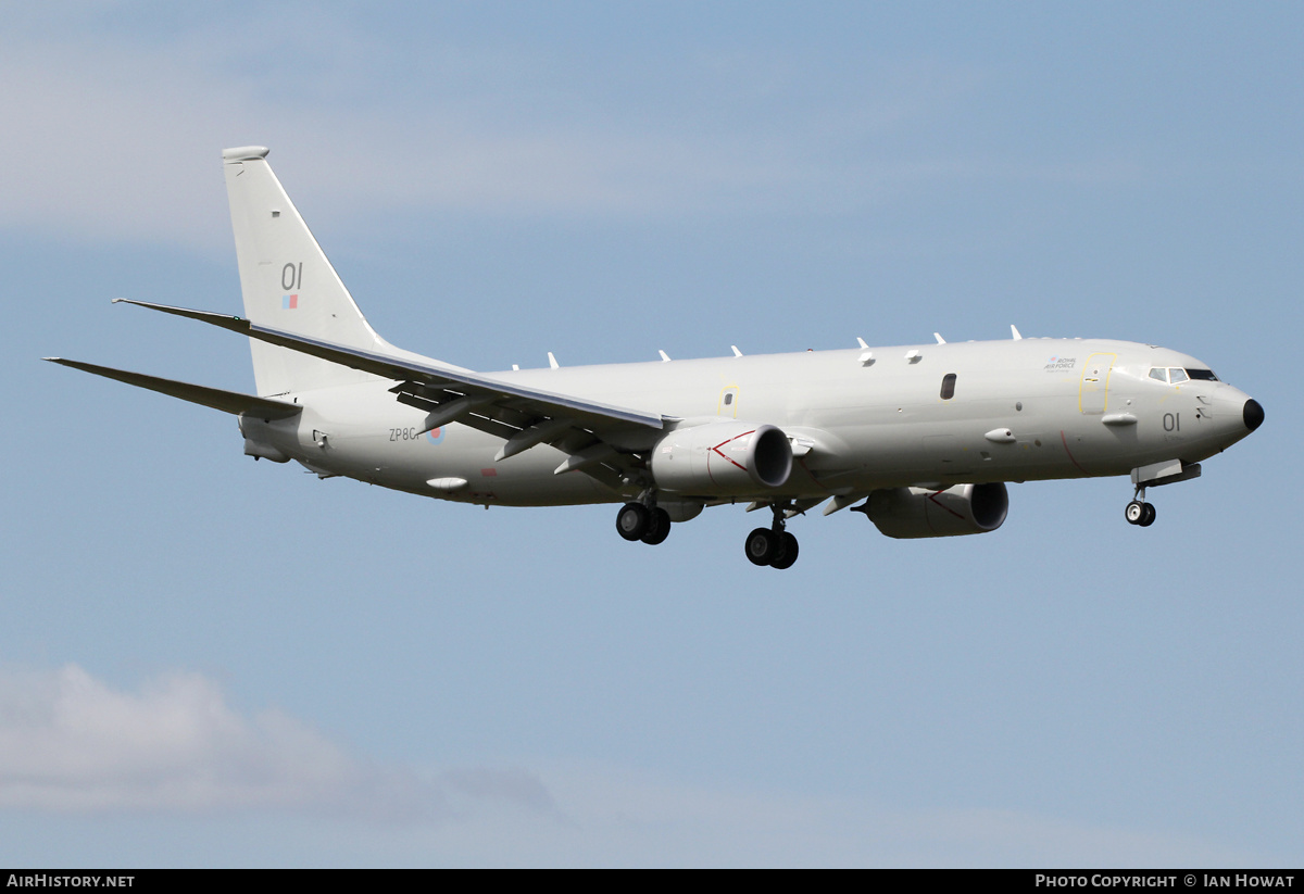 Aircraft Photo of ZP801 | Boeing P-8A Poseidon MRA1 | UK - Air Force | AirHistory.net #252929