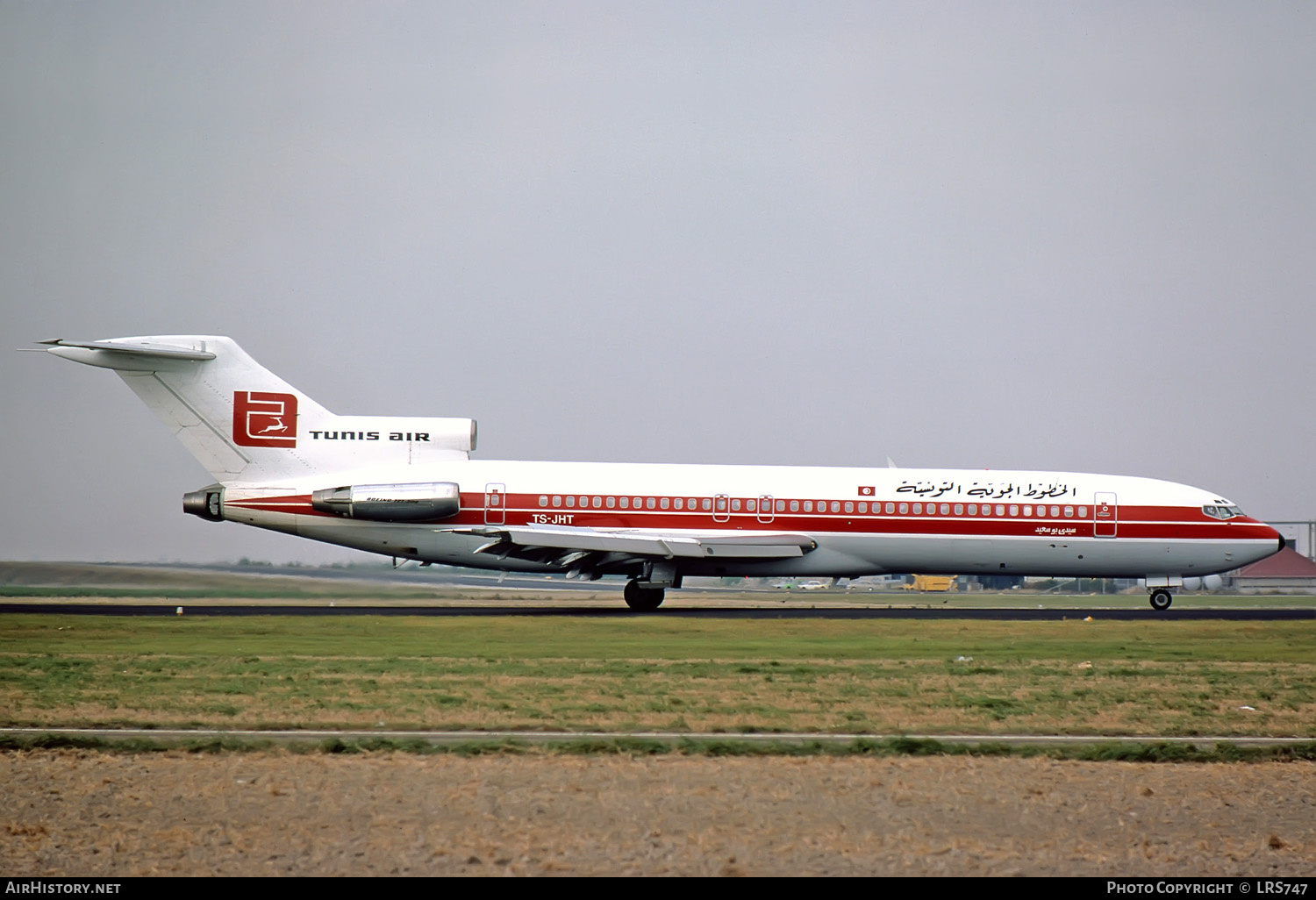 Aircraft Photo of TS-JHT | Boeing 727-2H3/Adv | Tunis Air | AirHistory.net #252940