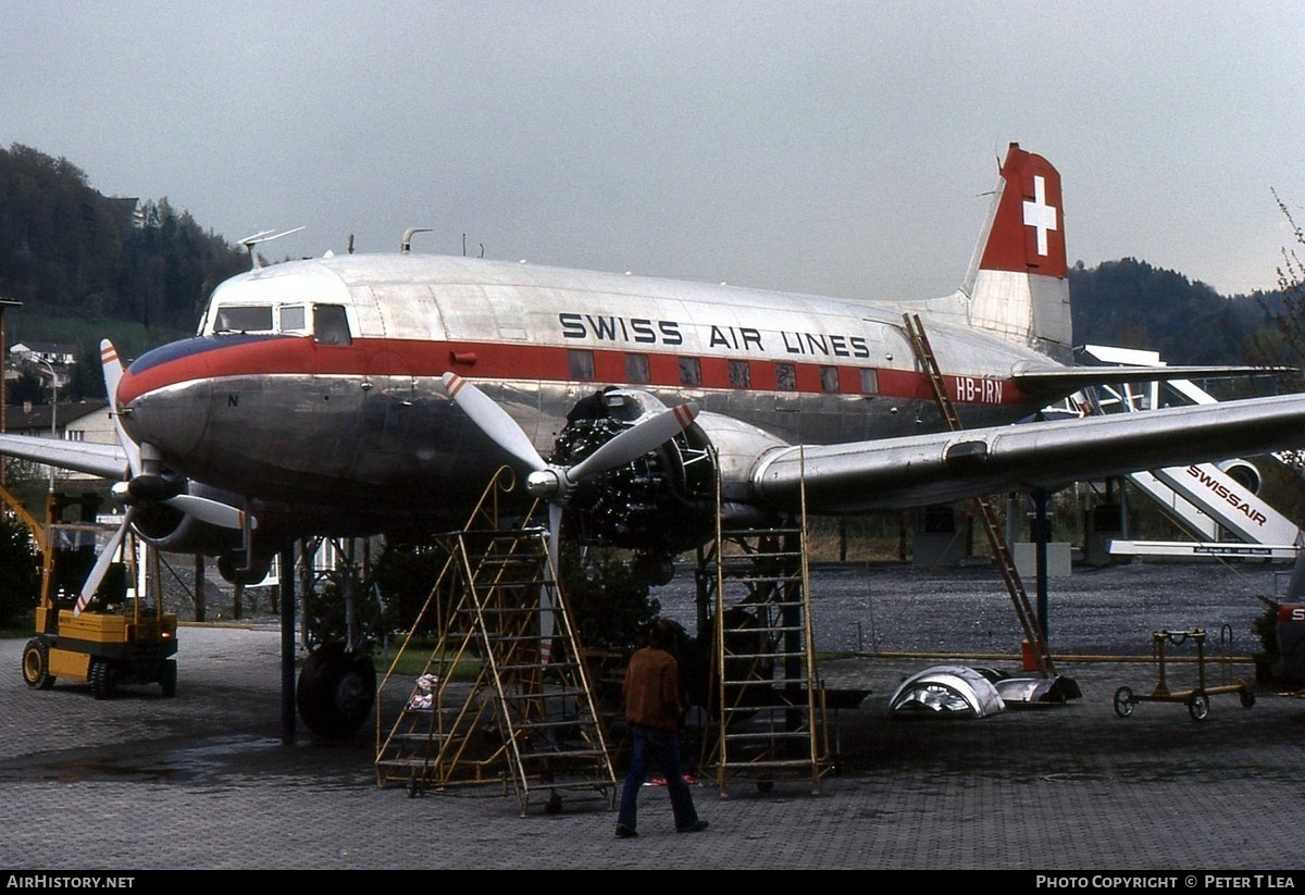 Aircraft Photo of HB-IRN | Douglas C-47B Skytrain | Swissair - Swiss Air Lines | AirHistory.net #252942