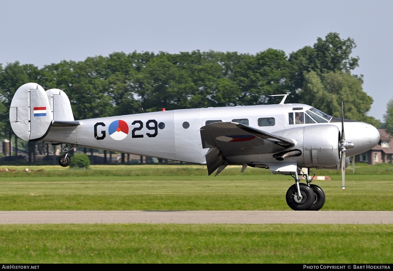 Aircraft Photo of PH-KHV / G-29 | Beech Expeditor 3NM | Koninklijke Luchtmacht Historische Vlucht | Netherlands - Air Force | AirHistory.net #252947