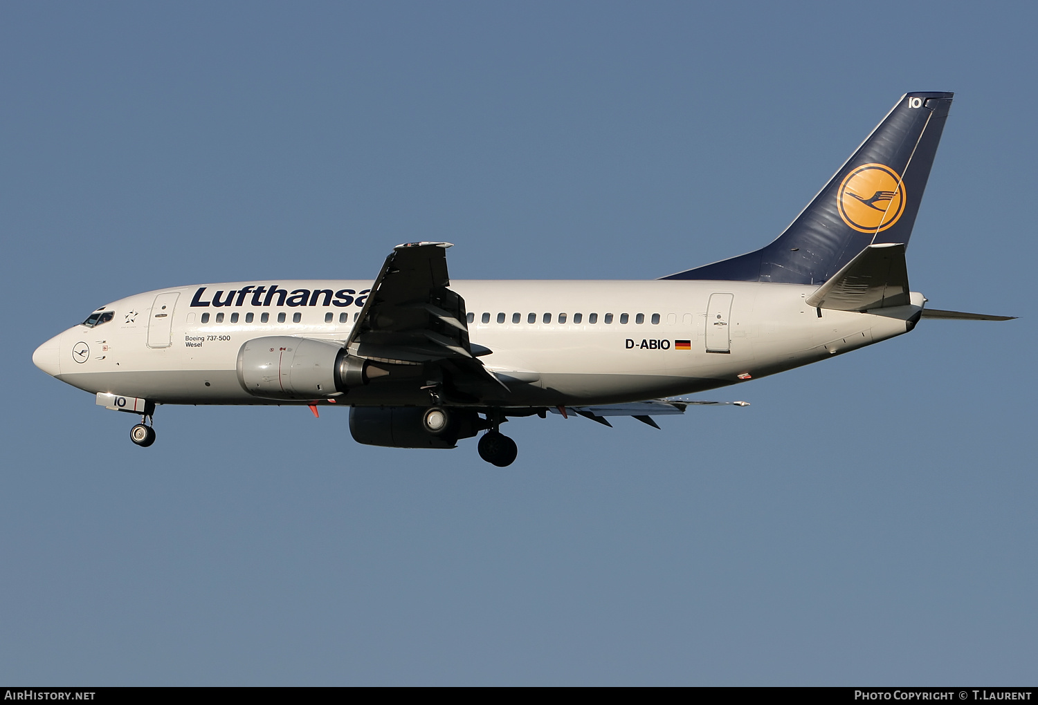 Aircraft Photo of D-ABIO | Boeing 737-530 | Lufthansa | AirHistory.net #252948