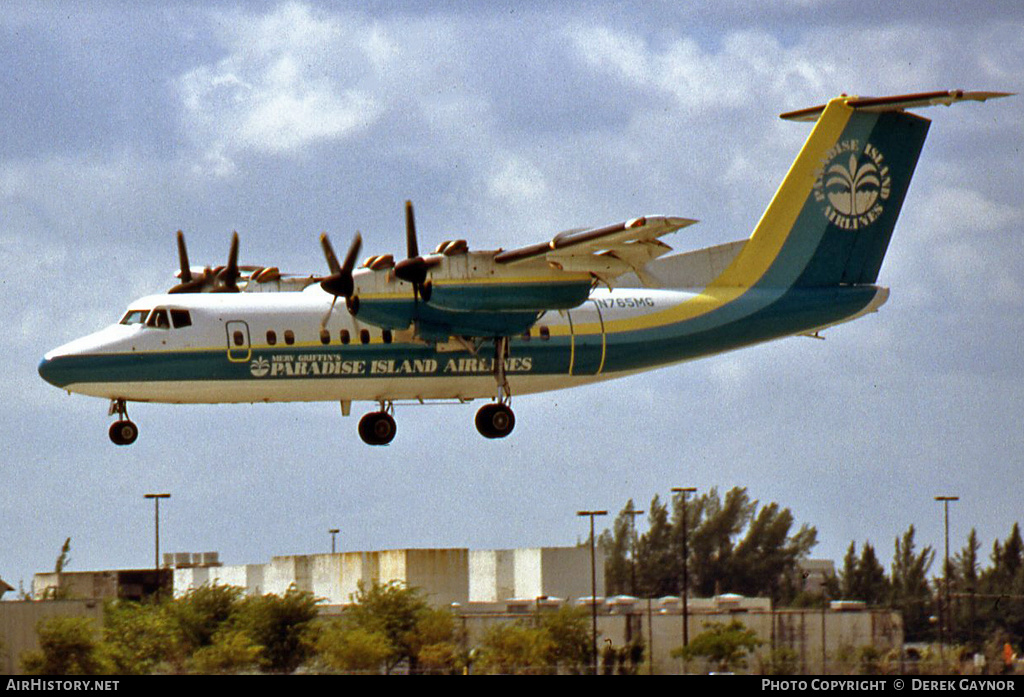 Aircraft Photo of N765MG | De Havilland Canada DHC-7-102 Dash 7 | Paradise Island Airlines | AirHistory.net #252967