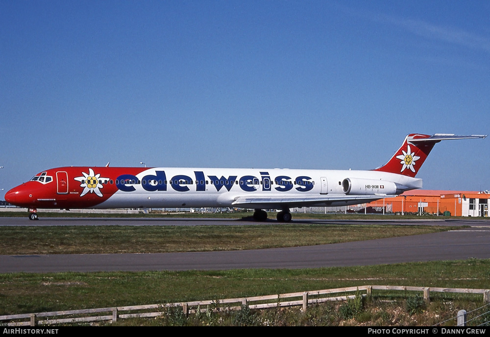 Aircraft Photo of HB-IKM | McDonnell Douglas MD-83 (DC-9-83) | Edelweiss Air | AirHistory.net #252977