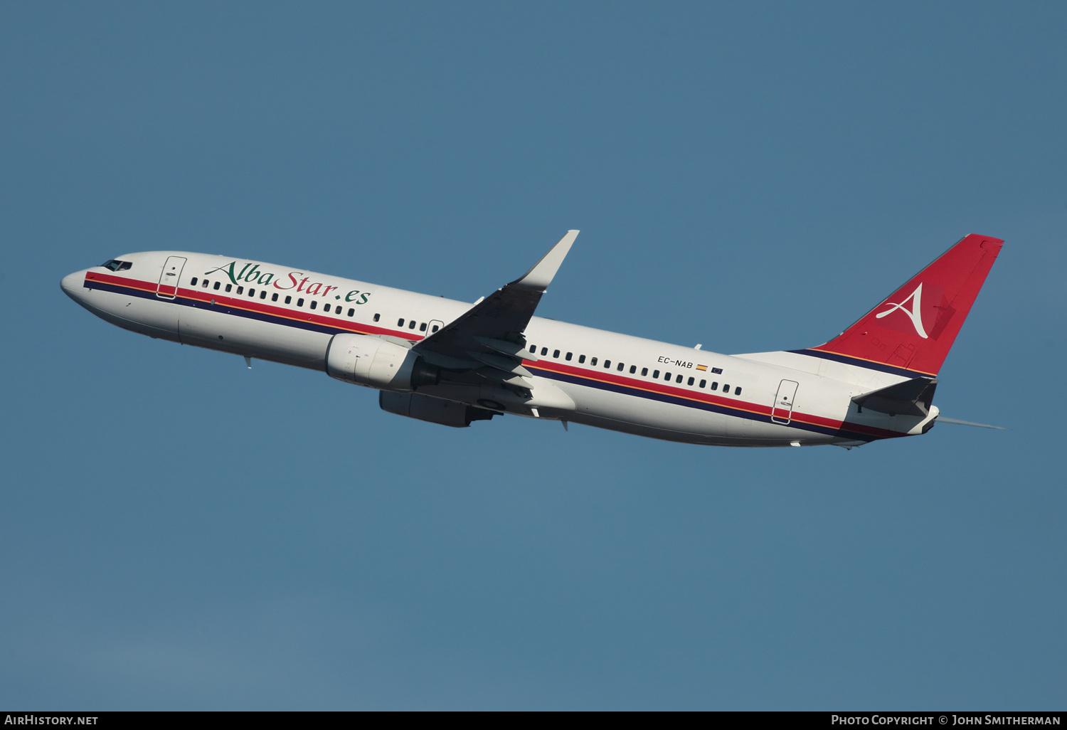 Aircraft Photo of EC-NAB | Boeing 737-81Q | AlbaStar | AirHistory.net #252979