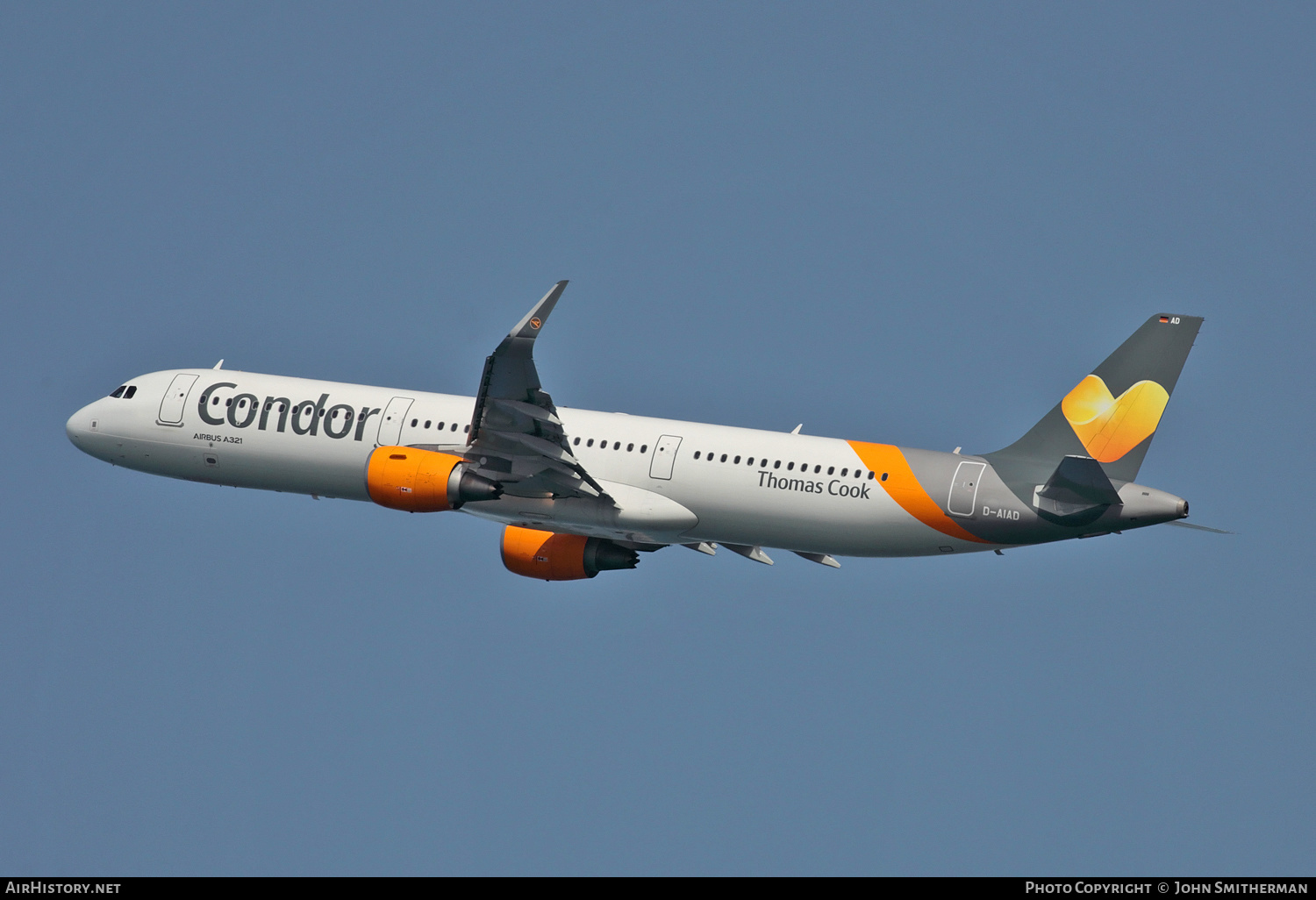 Aircraft Photo of D-AIAD | Airbus A321-211 | Condor Flugdienst | AirHistory.net #252987