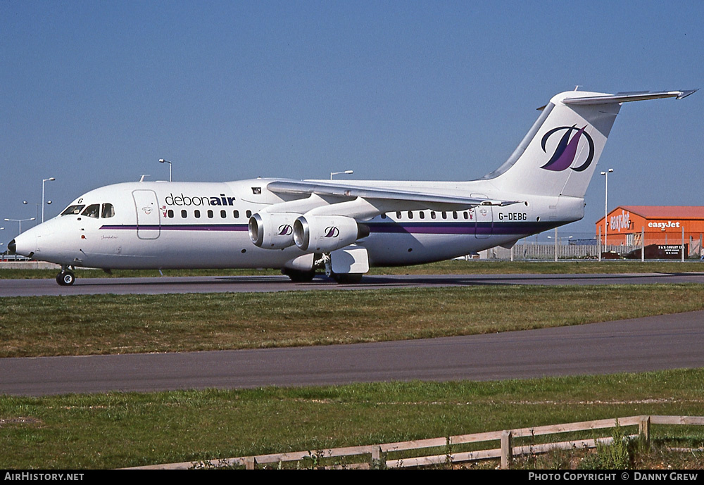 Aircraft Photo of G-DEBG | British Aerospace BAe-146-200A | Debonair Airways | AirHistory.net #252988