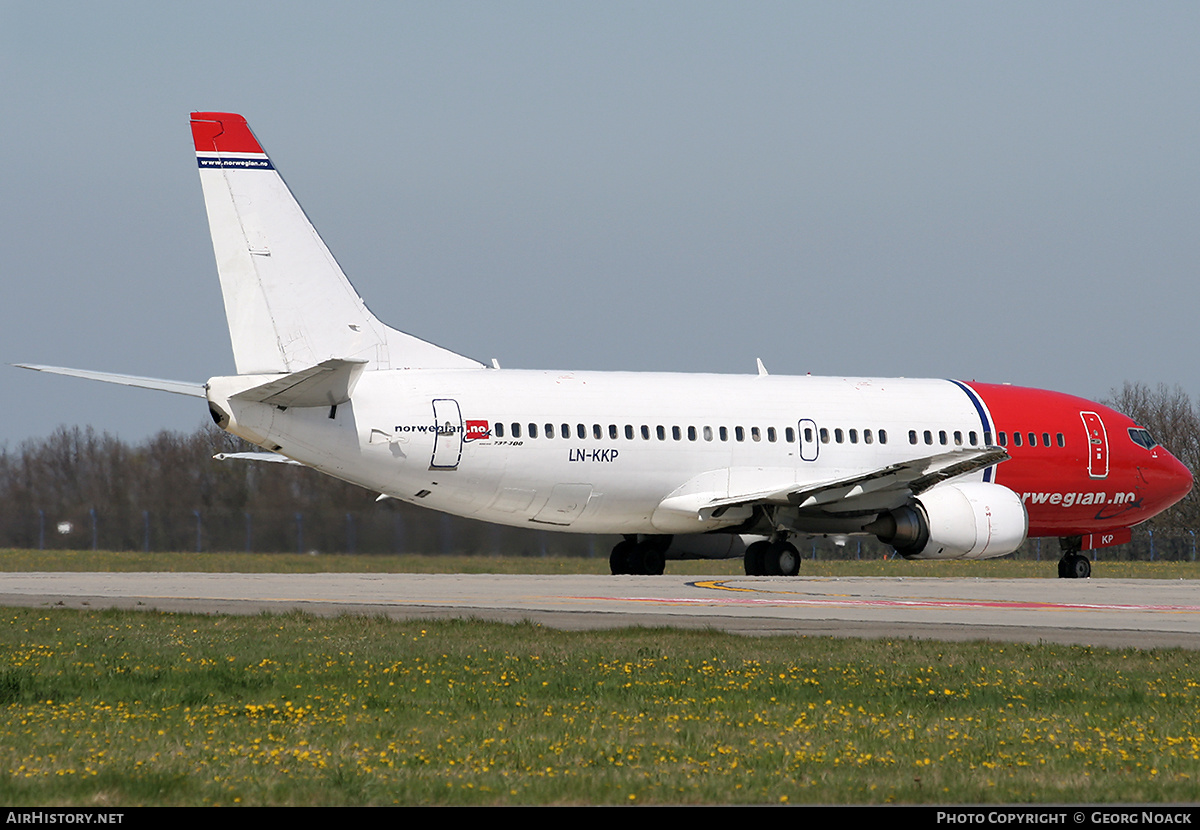 Aircraft Photo of LN-KKP | Boeing 737-3M8 | Norwegian | AirHistory.net #252991