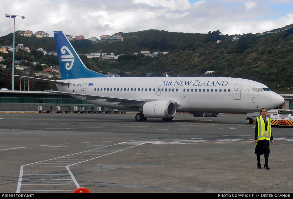 Aircraft Photo of ZK-NGG | Boeing 737-319 | Air New Zealand | AirHistory.net #253004