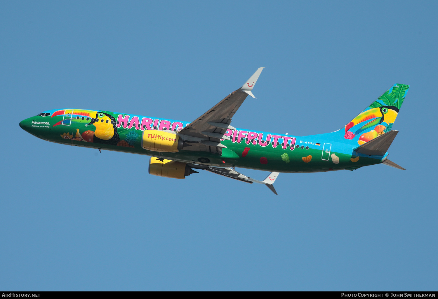 Aircraft Photo of D-ATUJ | Boeing 737-8K5 | TUIfly | AirHistory.net #253006