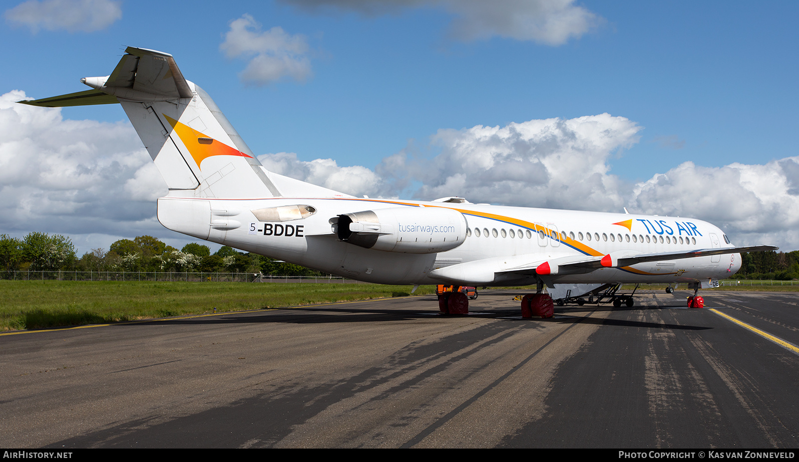 Aircraft Photo of 5B-DDE / 5-BDDE | Fokker 100 (F28-0100) | Tus Airways | AirHistory.net #253033