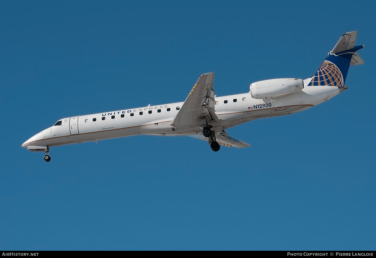 Aircraft Photo of N12900 | Embraer ERJ-145LR (EMB-145LR) | United Express | AirHistory.net #253045