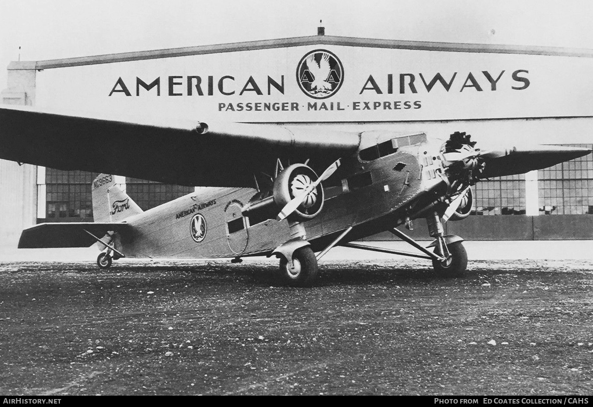 Aircraft Photo of NC9663 | Ford 5-AT-B Tri-Motor | American Airways | AirHistory.net #253066