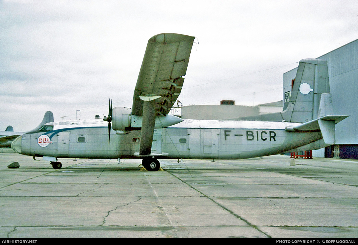 Aircraft Photo of F-BICR | Hurel-Dubois HD-34 | IGN - Institut Géographique National | AirHistory.net #253074