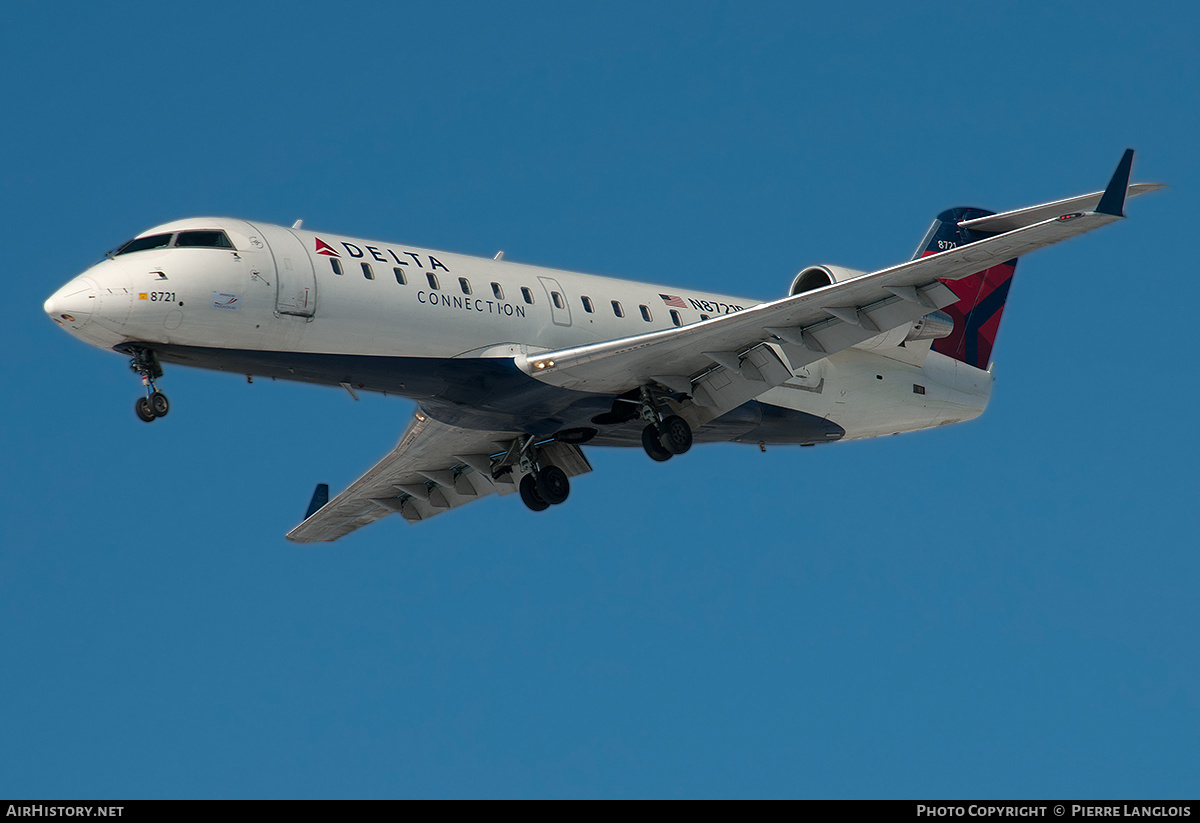 Aircraft Photo of N8721B | Bombardier CRJ-440 (CL-600-2B19) | Delta Connection | AirHistory.net #253083