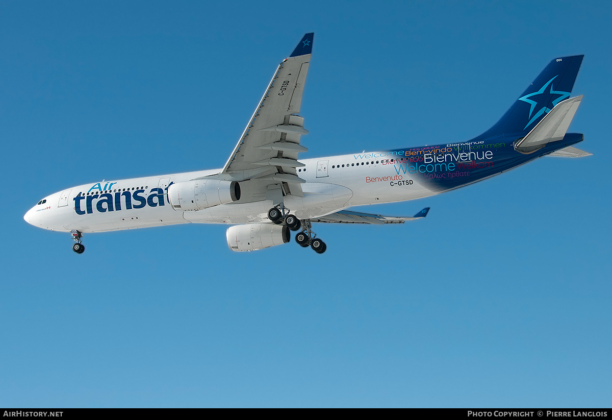 Aircraft Photo of C-GTSD | Airbus A330-343E | Air Transat | AirHistory.net #253084