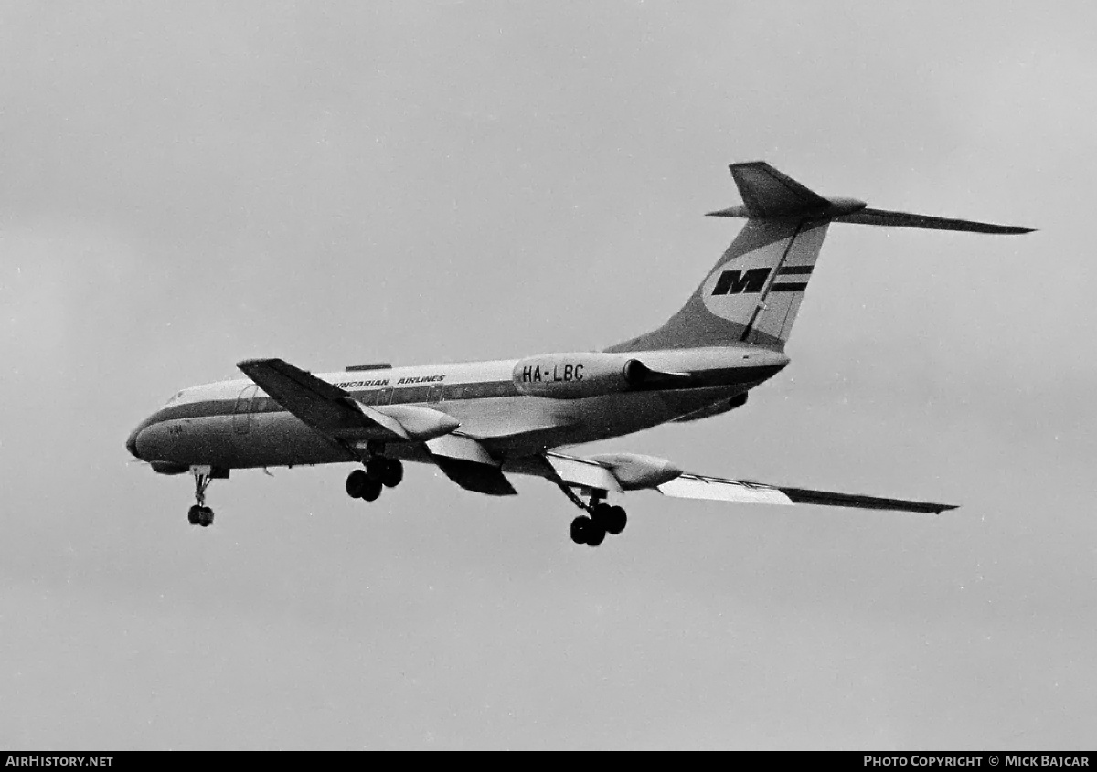 Aircraft Photo of HA-LBC | Tupolev Tu-134 | Malév - Hungarian Airlines | AirHistory.net #253093