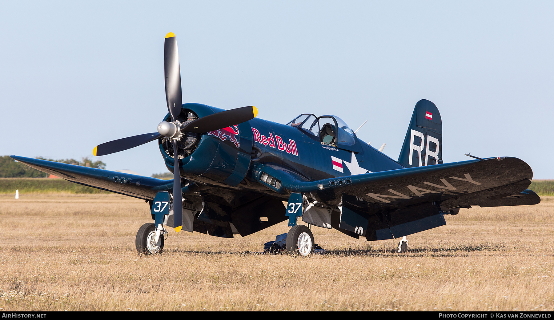 Aircraft Photo of OE-EAS | Vought F4U-4 Corsair | Red Bull | USA - Navy | AirHistory.net #253107