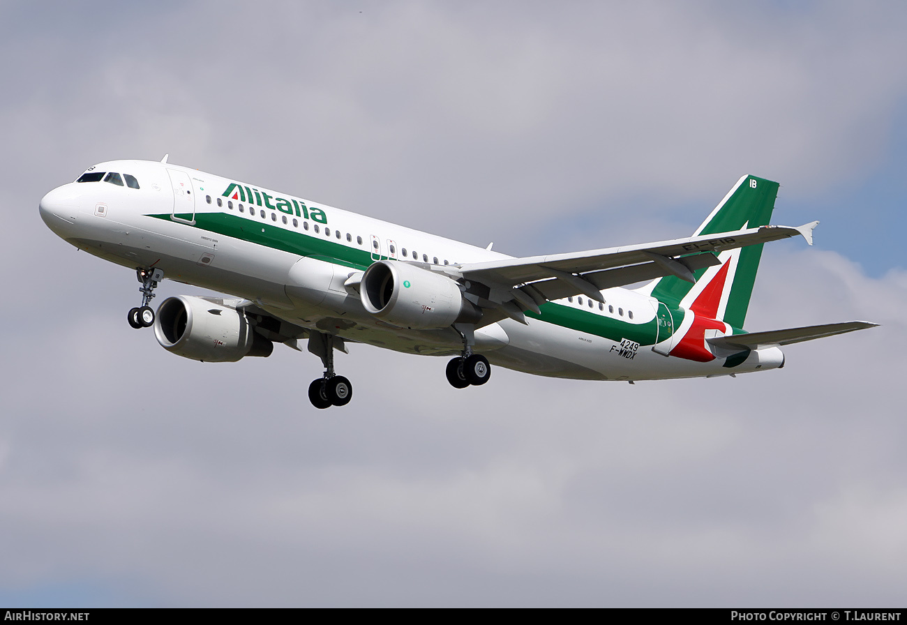 Aircraft Photo of F-WWDX | Airbus A320-216 | Alitalia | AirHistory.net #253111