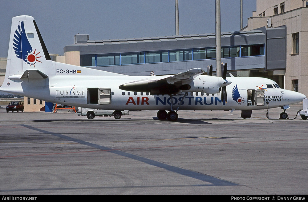 Aircraft Photo of EC-GHB | Fokker 50 | Air Nostrum | AirHistory.net #253115