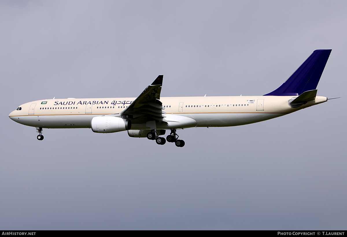 Aircraft Photo of F-WWKZ | Airbus A330-343 | Saudi Arabian Airlines | AirHistory.net #253121